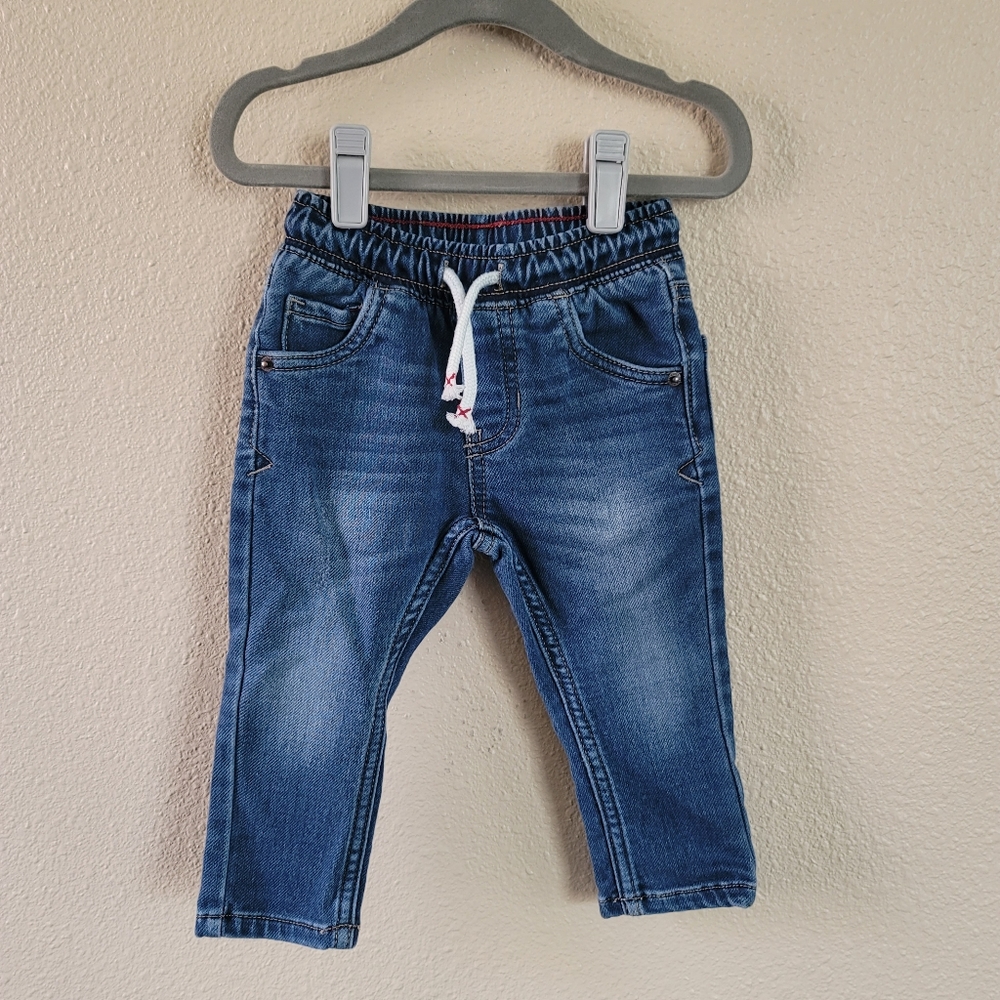 ✨️BOGO✨️Cat & Jack Baby/Toddler Pull On Skinny Fit Jeans Medium Wash Size 12 mo